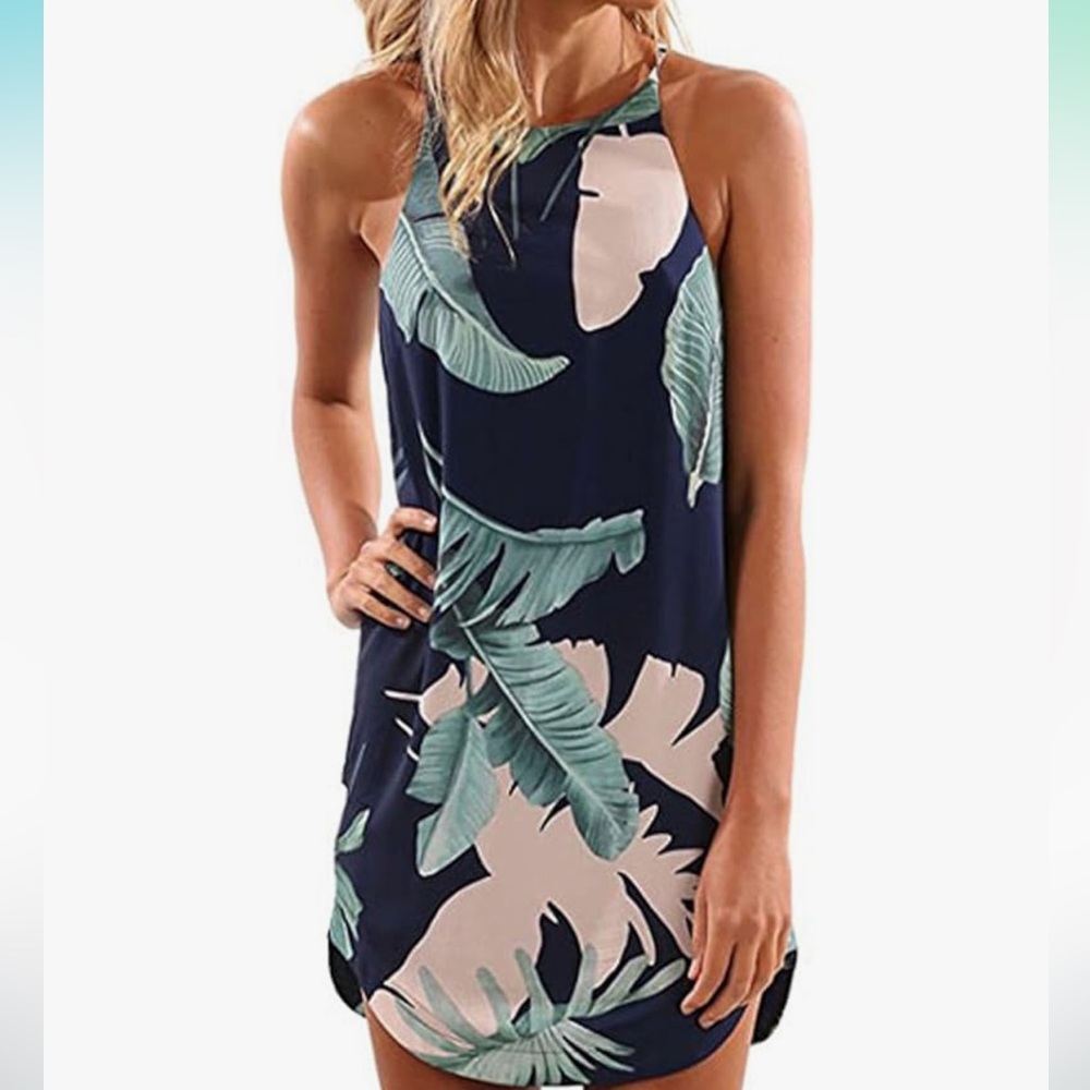 Summer sleeveless beach dress! Brand new never worn